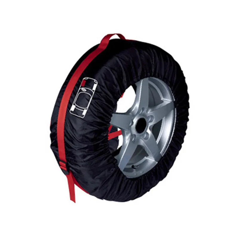 4 шт. чехол для запасного колеса Полиэстеровая сумка хранения автомобильных Шин