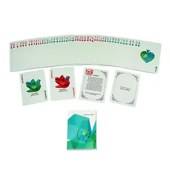 

Diamond Poker Card Black Core Paper Creative Gift Magic Playing Cards Board Game 88*63mm