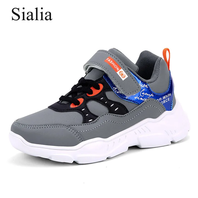 Sialia Children Casual Shoes For Kids Sneakers Boys Shoes Girls Sneakers Leather&Mesh Running Sport tenis infantil menino