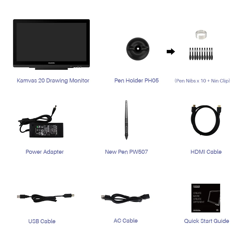 Ag Glass 120%srgb Pen Tablet Monitor 
