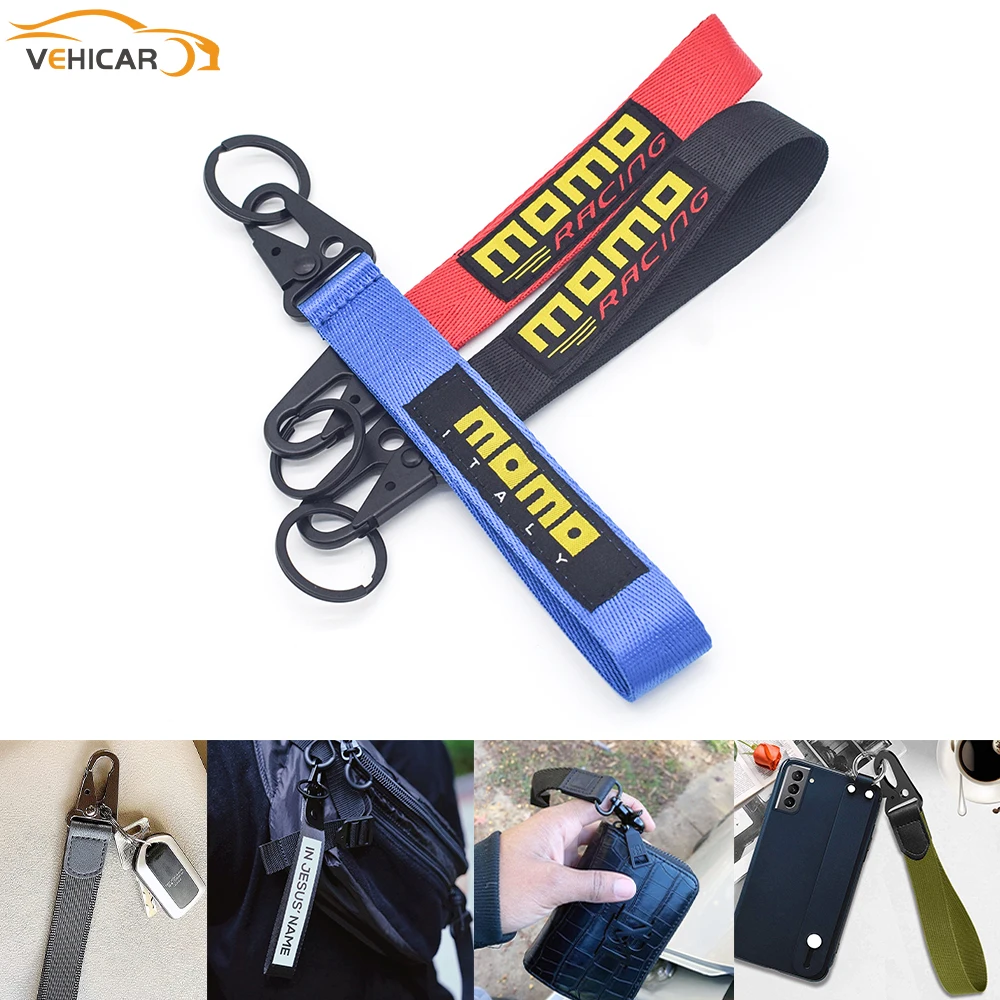 Автомобильный Брелок Для MoMo нейлоновый держатель для ключей с - Цена: 261,66 руб.
