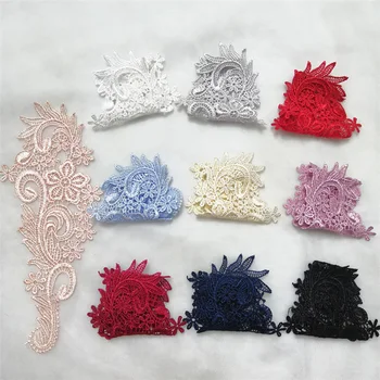 

Fabric Flower Venise Floral Lace Sewing Applique Lace Collar Neckline Collar Applique DIY Craft Neckline Sewing Accessories