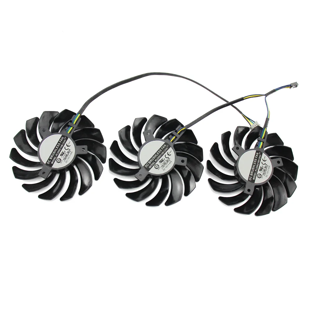 Видеокарта PLD09210B12HH RTX2070 RTX2080 RTX2080Ti DC12V для MSI GeForce RTX 2070 2080 2080Ti DUKE