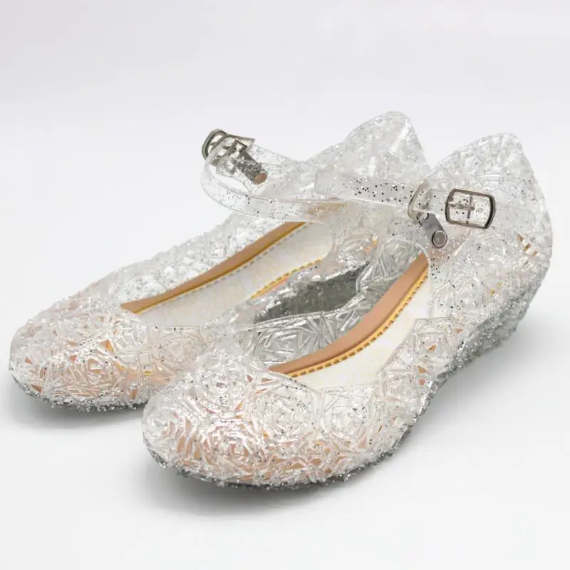 Kids Girls Princess Sandals Summer New Fashion Baby Girls Crystal Sandals Toddler Cute Party Dance Shoes B967