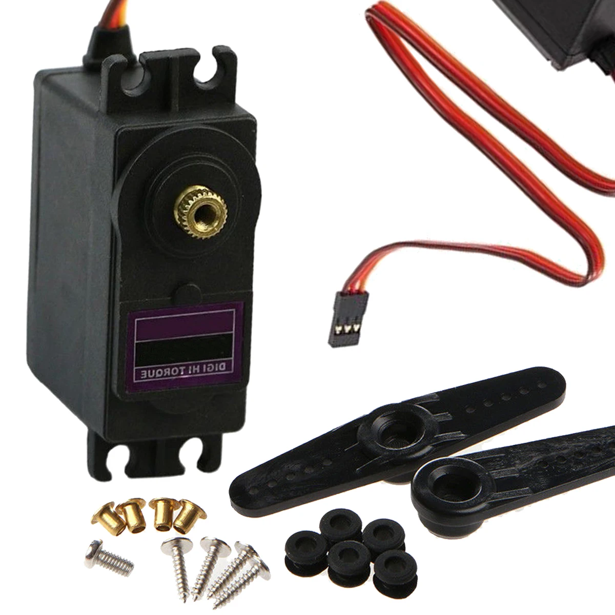 1 Set High Torque Digital Metal Gear Servo Motor MG946R For Helicopter RC Car Truck Boat