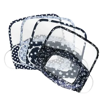 

Reusable Cotton Mask PM2.5 Dustproof Windproof Foggy Haze Protective Mask Face Mask With Eyes Shied Protective Face Mask