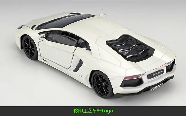 Welly 1:24 Lamborghini Aventador модель автомобиля из сплава Diecasts& игрушечные транспортные средства коллекционные подарки не-пульт дистанционного управления Тип транспортная игрушка