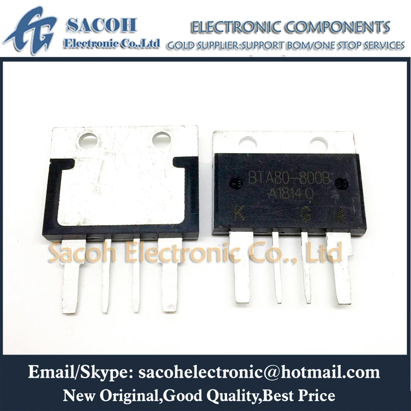 5 шт. BTA80-800B BTA80-1000B BTA80-1200B BTA80-1600B TOP4 80A 800V Traics модуль