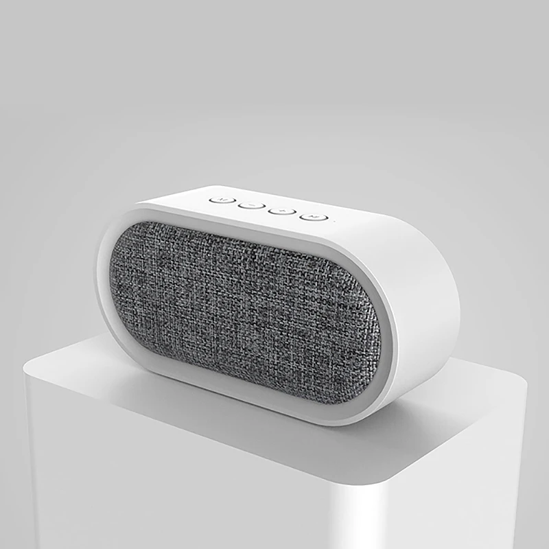 White Remax Rb-M11 портативный тканевый беспроводной Bluetooth стерео динамическая игра музыкальный плеер Спорт на открытом воздухе Bluetooth Динамик Hands-Free Cal - Цвет: White