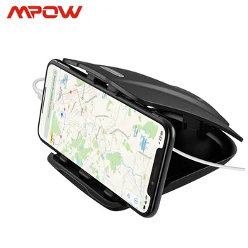 

Mpow CA090 Car GPS Phone Holder Stable Desk Holder With Three Slots Multiple Angles For iPhone Xs 8 7 Plus Tablet Huawei Xiaomi