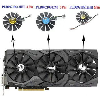 

87MM PLD09210S12M PLD09210S12HH Cooling Fan Replace For Graphics Card Fan 83XB