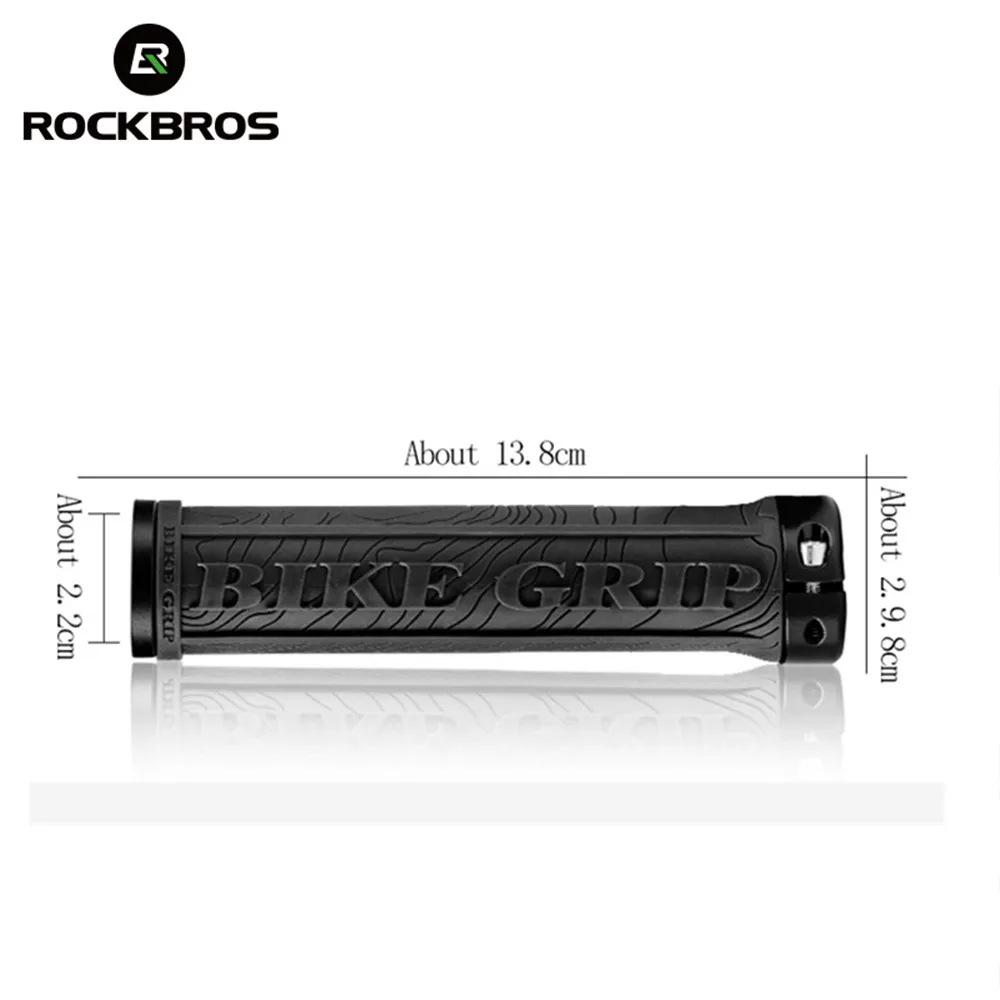 ROCKBROS, высокое качество, мягкие велосипедные ручки, руль для велосипеда, MTB, ручки, 3D, анти-замок скольжения на руль, части для велосипеда, Аксессуары для велосипеда