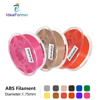 

ABS 3D Printer Filament 1.75mm 1KG ABS Multicolor 3D Printing Plastic Materials 100% No Bubble Consumables For 3D Printer & Pen.