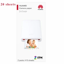 Для HUAWEI фотобумага AR Карманный принтер без чернил Мини Bluetooth 4,1 Беспроводной 300 точек/дюйм принтер ручная учетная запись DIY фотографии