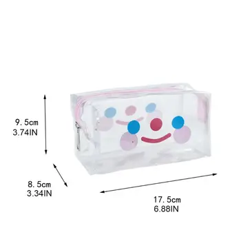 

Transparent Travel Cosmetic Bag Makeup Case Pouch Toiletry Toiletry Organizer 517D