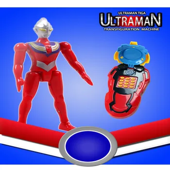 

Children Ultraman Toy Superman Puzzle Flash Music Early Education Mobile Phone Toy Robot Model