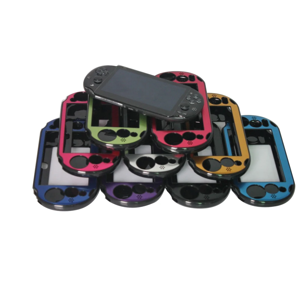 

10pcs Plastic + Aluminium Hard Case Cover Skin protective Shell for PSV PS Vita 2000