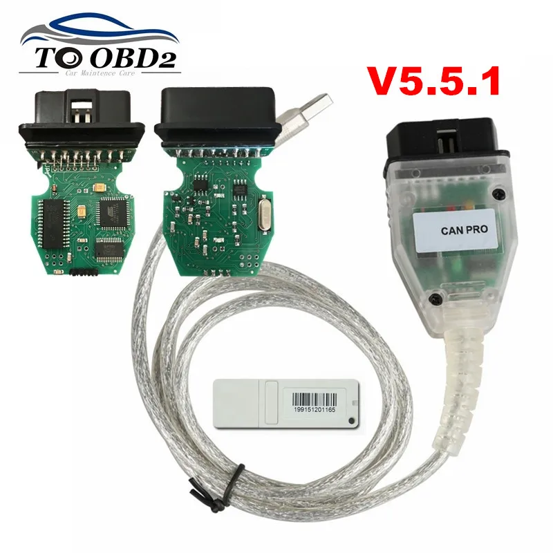 Профессиональный автоматический OBD2 считыватель кодов для VAG CAN PRO 5.5.1 VCP