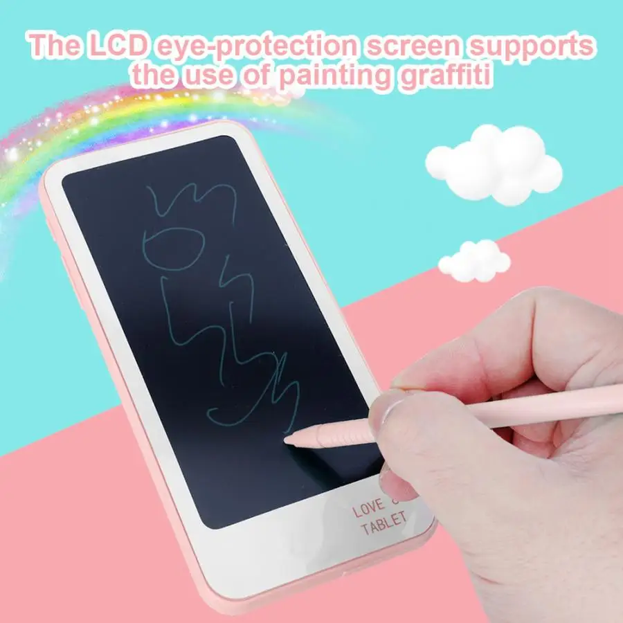 6 дюймов ЖК-Планшет для рисования и письма доска для Doodle доска для ...