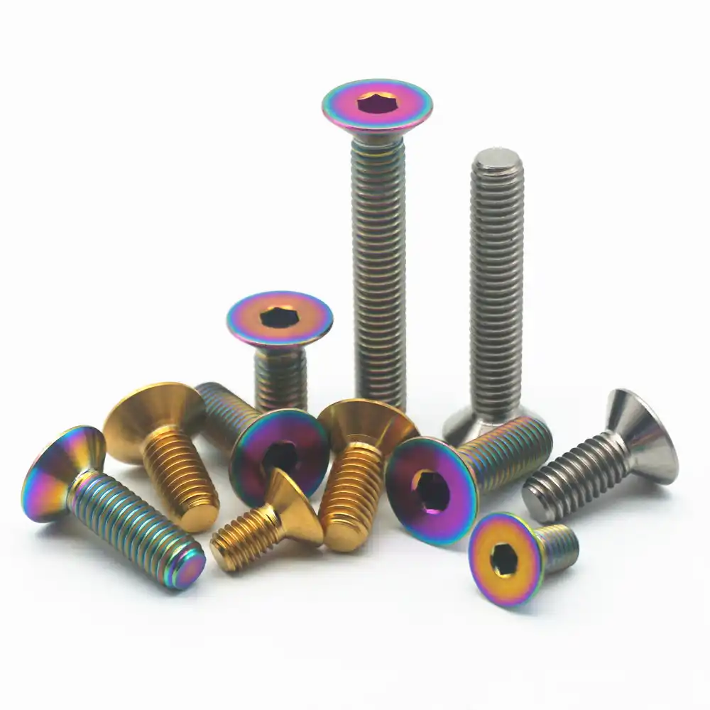 チタンボルトm3 M4 M5 M6 皿アレン六角ゴールド虹色六角チタンねじファスナー 4 6 個 Bolts Aliexpress チタンボルトm3 M4 M5 M6 皿アレン六角ゴールド虹色六角チタンねじファスナー 4 6 個 Bolts Aliexpress