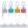 Silicone Baby's Feeding Spoon Silicone Food Supplement Children's Rice Paste Bottle ► Photo 1/6