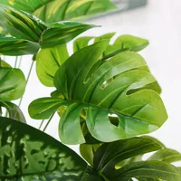 1pc Artificial Plants Green Bonsai Small Tree Pot Plants Fake Flower Potted Ornaments for Home Decoration Craft Plant Decorative - Image 5