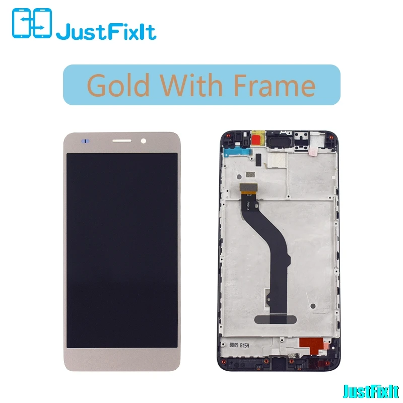 Для huawei Honor 5c NEM-TL00H NEM-UL10 NEM-L22 NMO-L23 NEM-L51 ЖК-дисплей Дисплей+ кодирующий преобразователь сенсорного экрана в сборе - Цвет: Gold With Frame