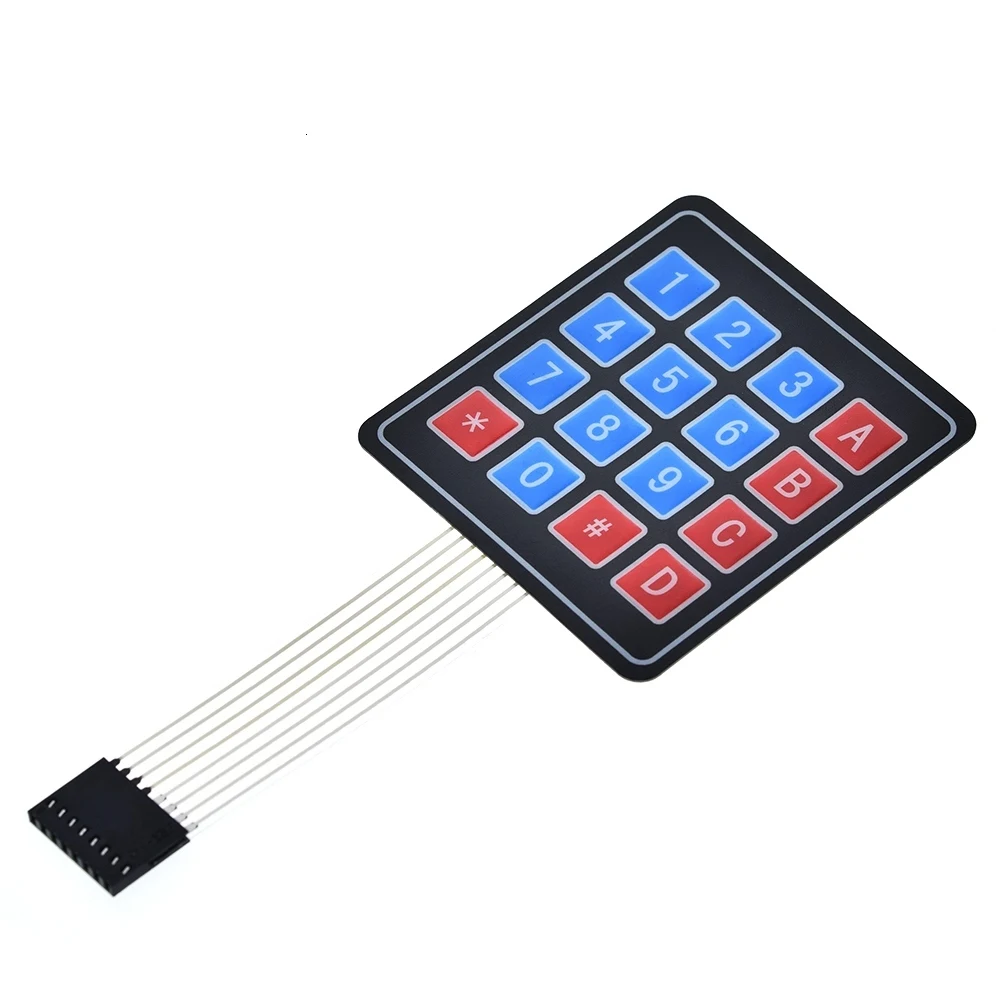 4 12 16 20 Key 4*4 Membrane Switch Keypad 1x4 3x4 4x4 4*5 Matrix Array Matrix keyboard for arduino