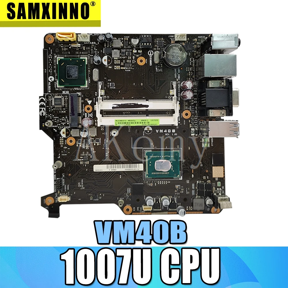 VM40B Moederbord Voor Asus Vivopc VM40B Laptop Moederbord VM40B USB3/SATA3 17*17 Itx Moederbord W/1007U-CPU VM40B Moederbord Voor Asus Vivopc VM40B Laptop Moederbord VM40B USB3/SATA3 17*17 Itx Moederbord W/1007U-CPU
