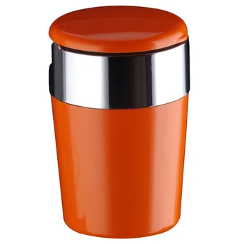

Led Ashtray Portable Automobile Ashtray Truck Office Cigarette Ashtray Automobile Accessories Orange