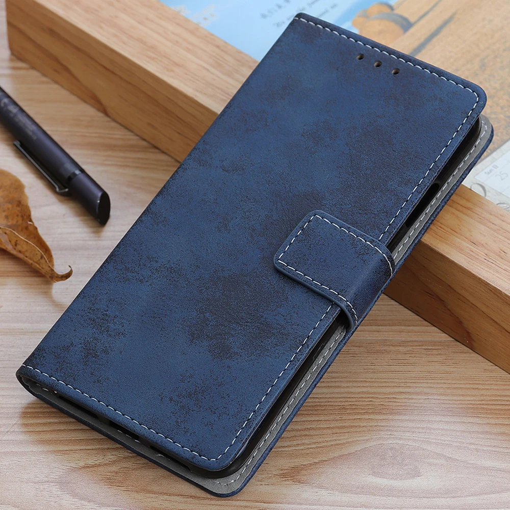 Retro Flip Leather Magnetic Wallet Credit/Money Cover Case for Samsung Galaxy Note 10 Plus 5G Note 9 S10 S9 Plus S10e A10 A10E A10S A20 A20S A20E A30 A30S A40 A40S A50 A50S A60 A70