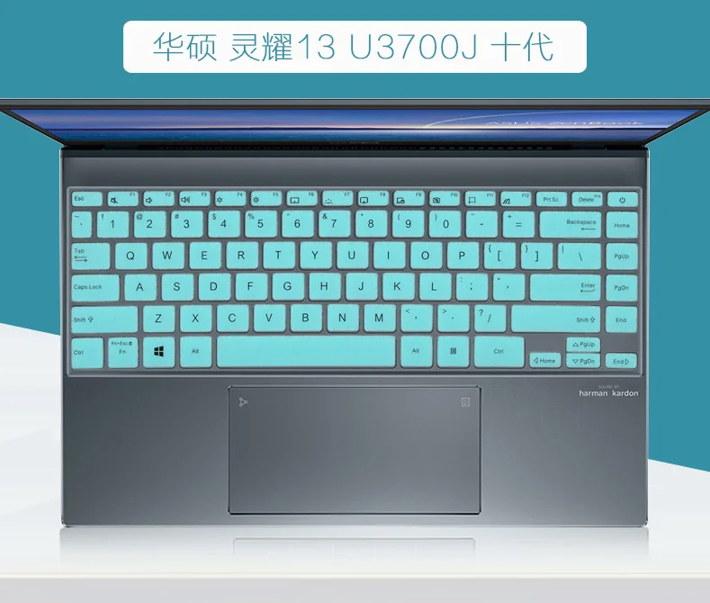 Силиконовая защитная накладка на клавиатуру для Asus ZenBook 13 UX325 UX325J UX325JA 3 дюйма |