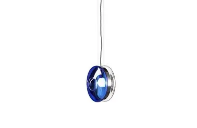 Modern Creative Ball Colored Glass Chandelier Northern Europe Bar Dining Room Children's Bedroom Round Chandelier - Цвет корпуса: black and blue