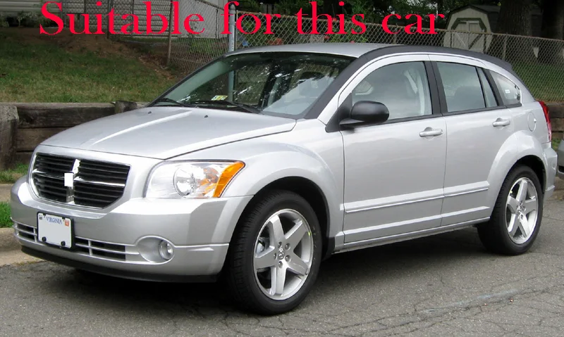 Для Dodge caliber 2007-2012 автомобильные аксессуары пластиковый внешний козырек вентиляционные Шторы окно Защита от солнца и дождя дефлектор 4 шт