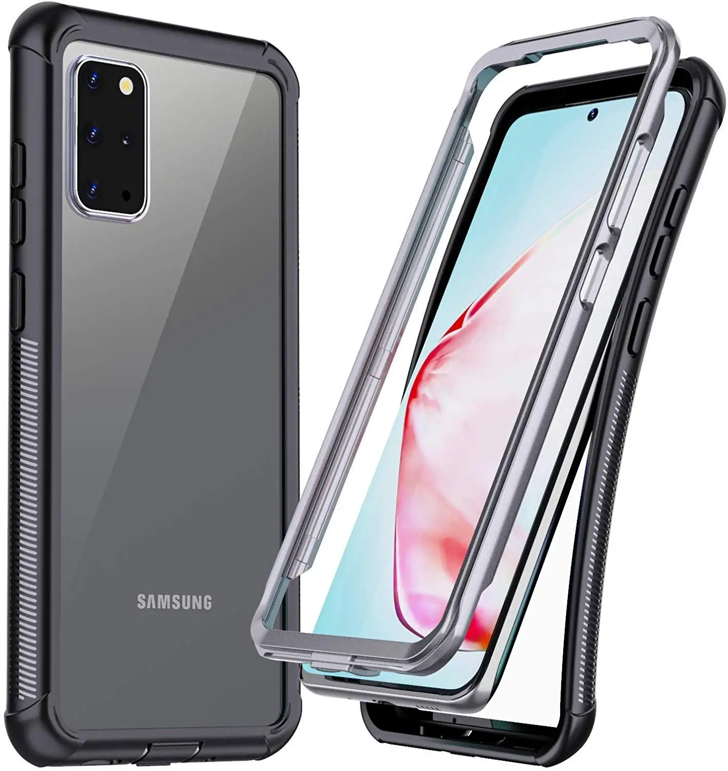 Чехол для Galaxy S20 Plus прозрачный полноразмерный сверхпрочный защитный чехол со