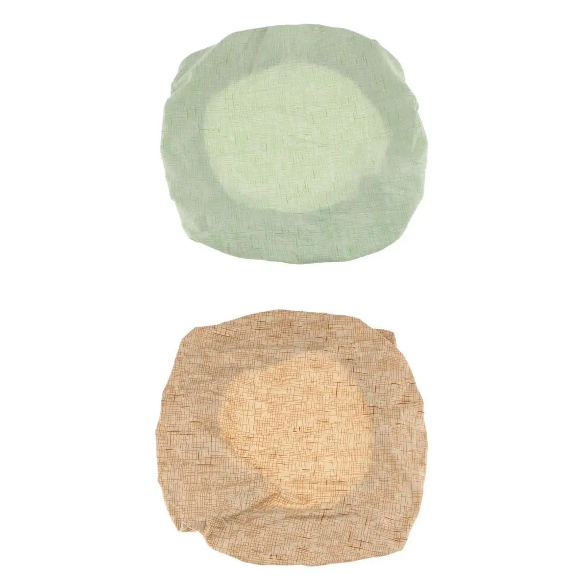 Pack 2 Spandex Stretch Chair Seat Cover Bar Stool Slipcover Home Party Pub Club- Green, Khaki