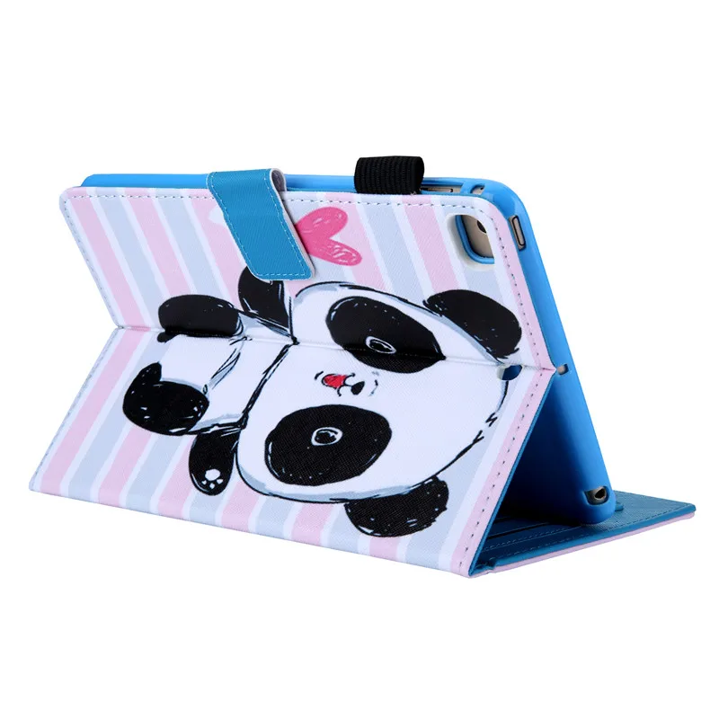 Для iPad mini 1 2 3 4 5 чехол с рисунком собаки кошки слона Чехол подставка кошелек чехол для iPad mini mini2 mini3 mini4 mini5