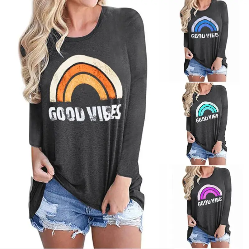 Новые женские топы Good Vibes с круглым вырезом Майка без рукавов Летние повседневные женские белые модные безрукавки Femme Топы женские футболки