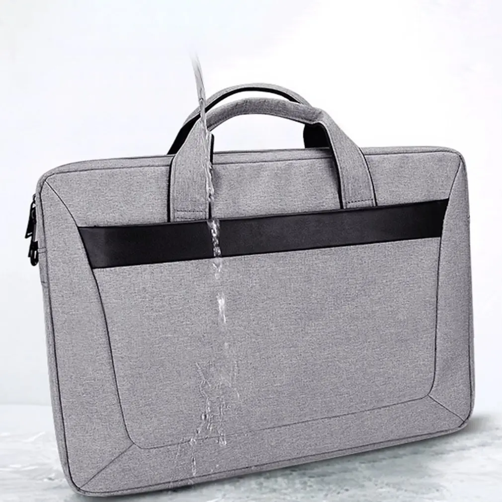 Сумка через плечо, Портативная сумка для компьютера Macbook Air 13 Pro 13,3 14 15 15,4, чехол для ноутбука 15,6, водонепроницаемая сумка для ноутбука для мужчин и женщин