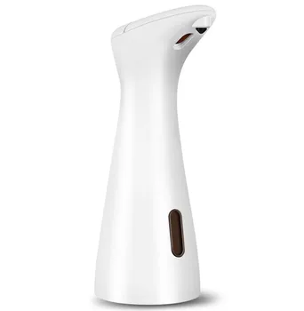 

Bathroom Automatic Portable Foam Liquid Soap Dispenser With Infrared Sensor 200ml No Noise Touchless ABS Electroplated Sanitizer