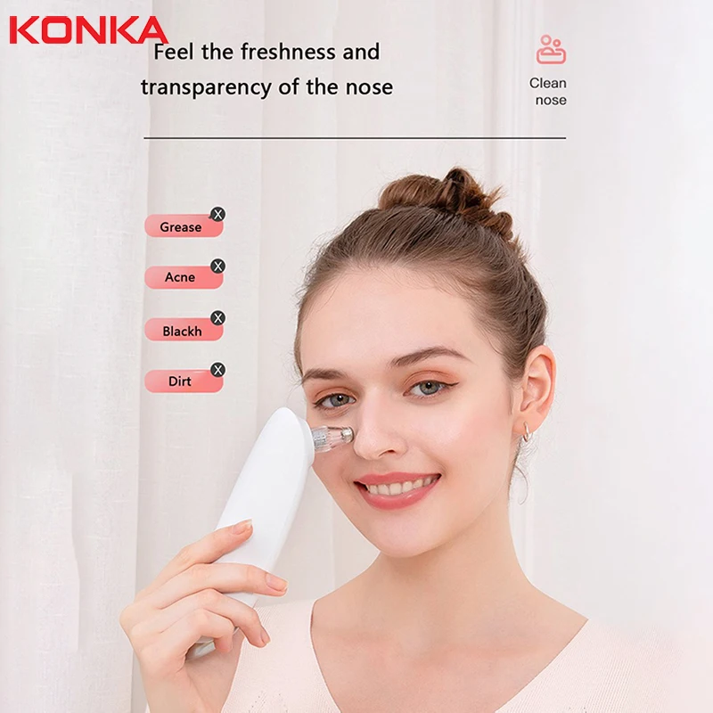 KONKA USB Электрический инструмент для удаления черных точек с 5 различными