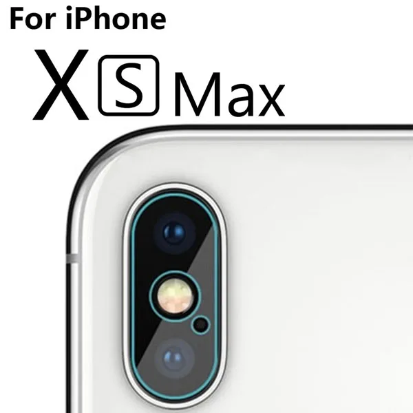 For iphone XS Max Задняя пленка для объектива камеры для iphone X XS 11 Pro Max XR закаленное стекло для защиты экрана Защитное стекло для iphone 7 6 8 Plus стекло - Цвет: For iphone XS Max