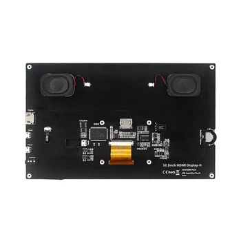 

10.1 Inch LCD Monitor Touch Screen USB HDMI Portable Easy Install For PC Drive Free With IPS HD Panel 1024x600 for Raspberry Pi