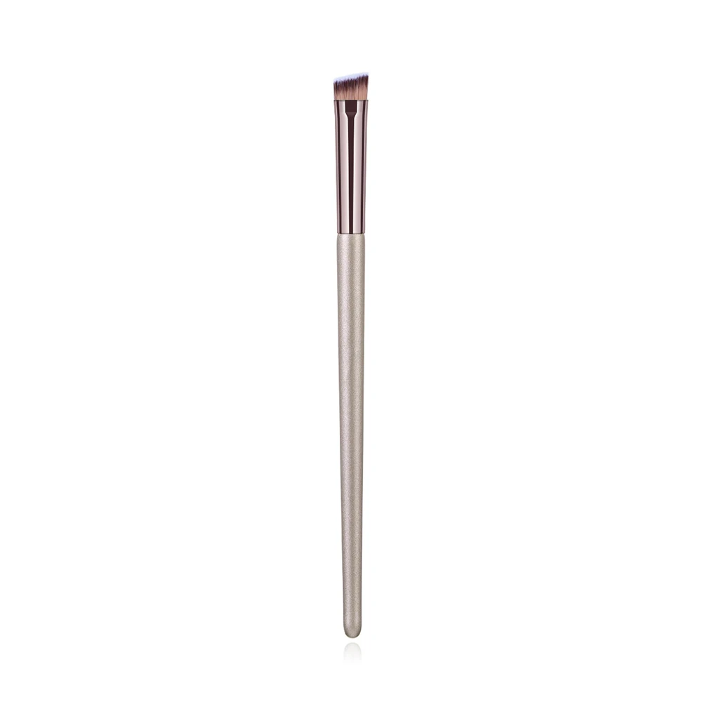 Eyebrow Brush Роскошный набор кистей для макияжа цвета шампанского, основа для консилера, косметические кисти для пудры, румян, теней для век, губ, кисть для смешивания кабуки, инструмент для красоты - Handle Color: Eyebrow Brush
