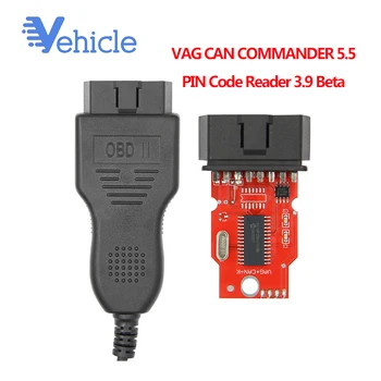

Diagnostic tool VAG CAN Commander 5.5+ Pin Reader 3.9Beta for cars for VW for Audi Odometer correction via OBDII