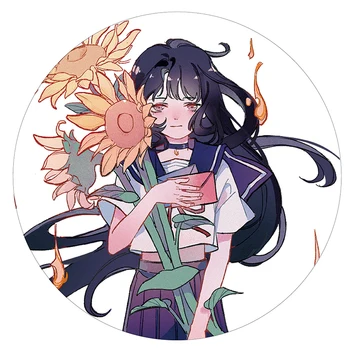 

The Sunflower Girl Washi Tape Wide 9cm*3m School Students Stationery Tapes Decoration Adhesive Sticker Adhesive cartoon