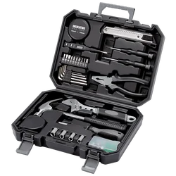 Grande boîte à outils en plastique, mécanicien professionnel, Garage, rangement, transport d'outils, mallette rigide, outils, emballage OF50JX 