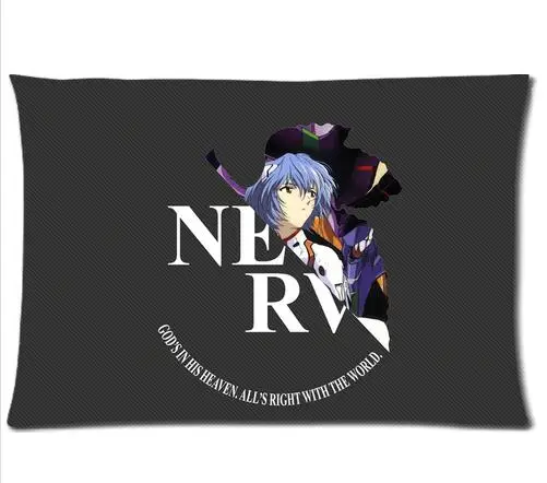 S10 Аниме Neon Genesis Аска Лэнгли сорью»(Evangelion Подушка Чехол персонажей Аска Рей Аянами Чехлы прямоугольник двух сторон Наволочки Чехол - Цвет: S10