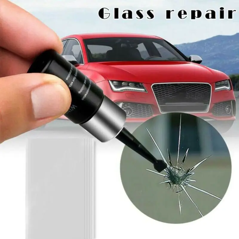 

Car Window Glass Crack Chip Resin Windscreen Repair DIY Tool Kit Windshield Part U1JF