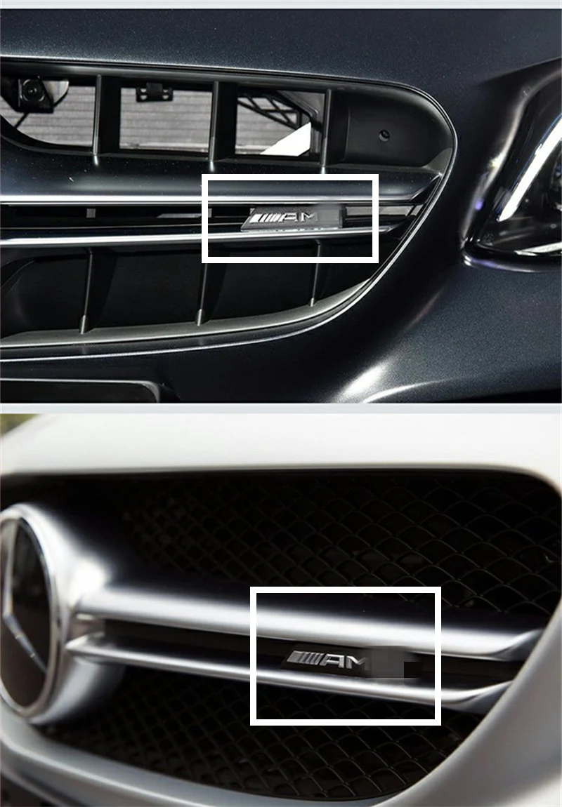 Передняя решетка AMG mini Logo A B C E класс W176 W246 W204 W205 W212 W213 GLC X253 GLE W292 Решетка переднего бампера подходит для всех моделей автомобилей